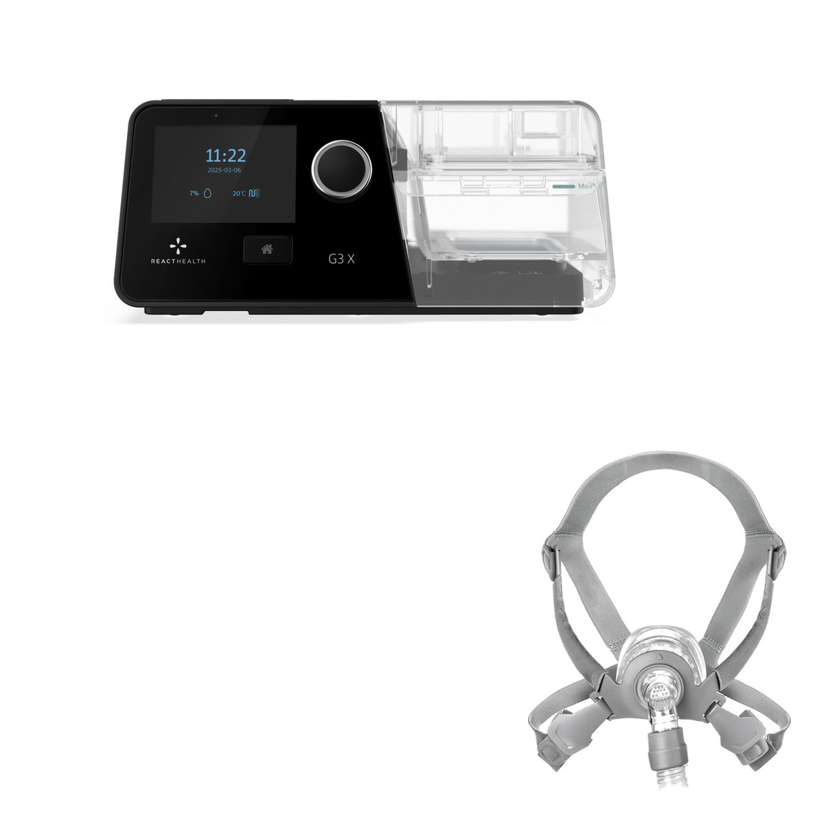 G3 X Auto CPAP + Siesta Nasal Mask