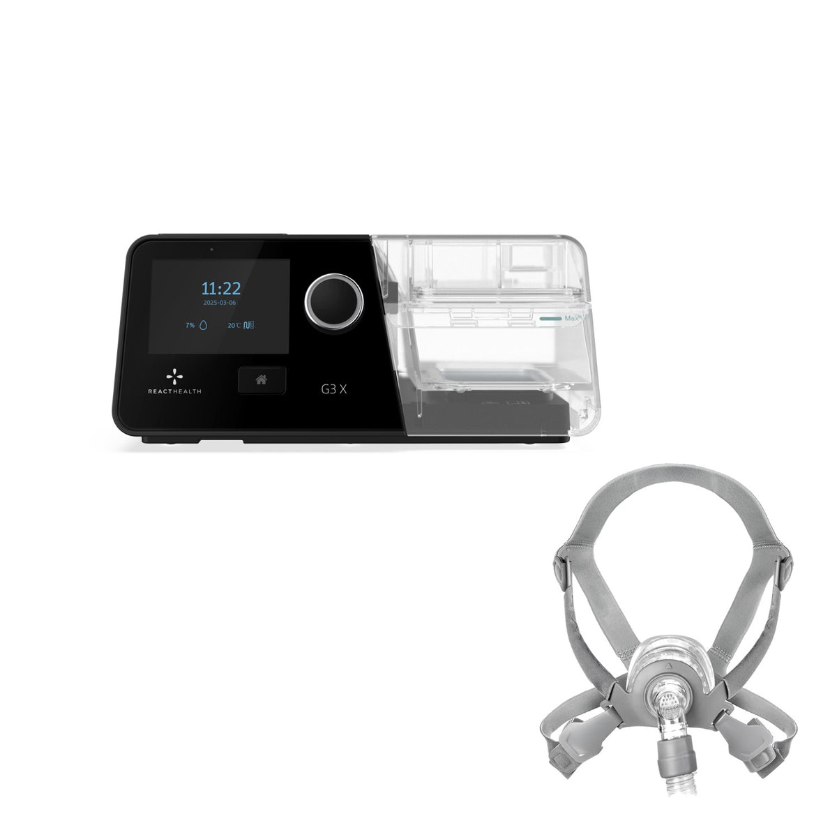 React Health G3 X Auto CPAP with Siesta Nasal Mask